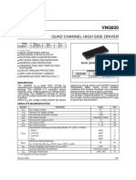 Quad Channel High Side Driver: So-28 (Double Island)