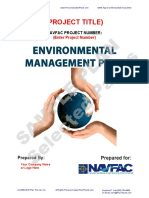 Sample NAVFAC EMP 2 Template