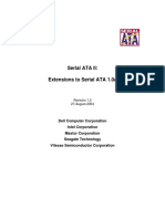 Serial ATA II: Extensions To Serial ATA 1.0a