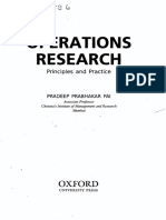 Operations Research: Oxford