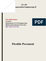 CE 353 Transportation Engineering II: Md. Rabiul Islam