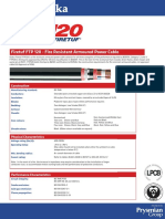 Firetuf FTP 120 - Fire Resistant Armoured Power Cable: Construction