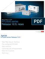 ABB AG, Webinar RTU500 Series Release 12.0, News