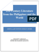 21st Century Literature From The Philippines and The World