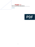 Chapter - 1: Matrices and Matrix Operations