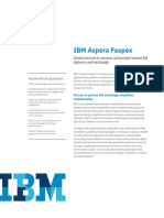 IBM Aspera Faspex: Global Person-To-Person and Project-Based File Delivery and Exchange