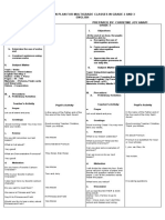 Detailed Lesson Plan For Multigrade Classes in Grade 2 and 3