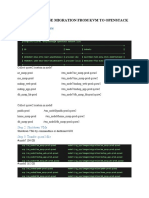 VM Migration From KVM To Openstack