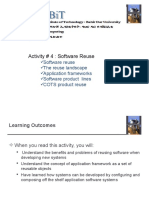 Activity # 4: Software Reuse