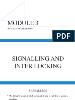 Signalling and Interlocking - Railway Engineering