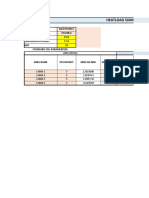 Heatload Summary Sheet - Standard Sgu Adp 54