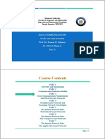 Course Contents: Data Communications Grade Prof. Dr. Hassan H. Soliman Dr. Mostafa Elgayar