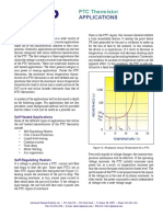 Applications: PTC Thermistor