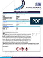 Sodium Cobaltinitrite Ar: Parameter Limit