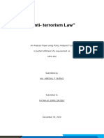 Anti Terror Law