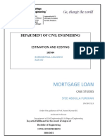 Mortgage Loan Case Studies