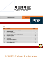 Presentation On: Presentation On: Features of and Benefits To Msmes Features of and Benefits To Msmes