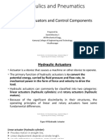 Hydraulic Actuators and Control Components