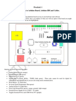 Practical: 1 Introduction To Arduino Board, Arduino IDE and Cables