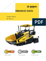 Performance Data: Paver (Tier 3) BF 700 C-2