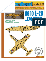 Paper Model - Marek - Aero L-29 ''Delfin'' (Vector 50)