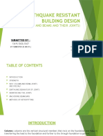 Earthquake Resistant Building Design