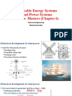 Renewable Energy Systems Wind Power Systems Sources: Masters (Chapter 6)