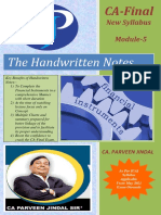 The Handwritten Notes: New Syllabus Module-5