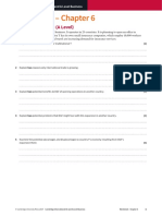 Worksheet - Chapter 6: Business Structure (A Level)