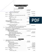 CHAPTER 11 - Franchise Accounting Solutions To Problems Problem 11 - 1