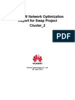 TNM GSM Swap Project Optimization Report - Cluster - 2