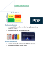 Ansoff Matrix Redbull: Introduction