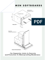 Bitumen Softboards: - For Expansion Joints in Concrete and Protection To Waterproofing Membranes