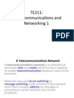 TE211: Data Communications and Networking 1