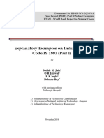 Explanatory Examples On Indian Seismic Code IS 1893 (Part I)