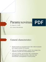 Paramyxoviruses: Dr. Muna M A Yousif M.D Clinical Microbiology