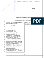 Judgment and Permanent Injunction - Ubisoft DDoS Case