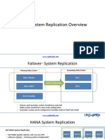 HANA System Replication Overview