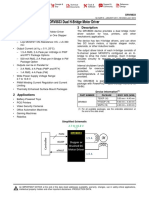 DRV8833 Dual H-Bridge Motor Driver: 1 Features 3 Description