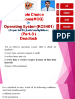 Multiple Choice Questions (MCQ) : Operating System (KCS401)