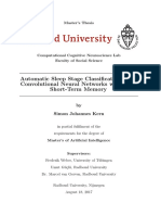 Automatic Sleep Stage Classification Using Convolutional Neural Networks With Long Short-Term Memory