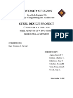 Steel Design Project: University of Luzon