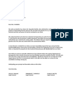 Demand Letter-Exec of Deed of Sale