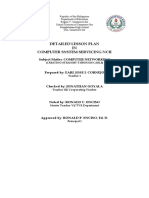 Detailed Lesson Plan IN Computer System Servicing Ncii: Subject Matter: COMPUTER NETWORKING