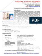 Dropwise Filmwise Condensation Apparatus