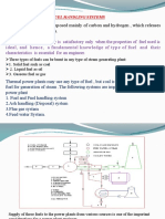 Fuels and Fuel Handling Systems, For Steam Generators