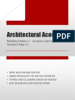 Architectural Acoustics 3