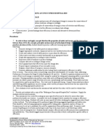 Making An Unoccupied Hospital Bed Performance Standards 12C/11B/13A.H