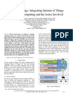 Cloud of Things: Integrating Internet of Things and Cloud Computing and The Issues Involved