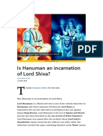 Is Hanuman An Incarnation of Lord Shiva?: Saksham Mehta